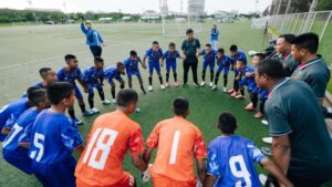 CoeNovaがU-12サッカー大会出場のミャンマー代表に通信支援を実施
