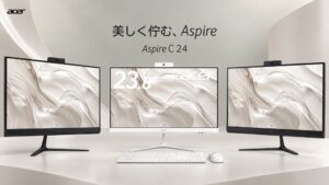 日本エイサー 一体型PC Aspire C 24 4機種を順次発売