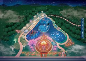 東京ドイツ村で東京ランタンフェスティバル開催へ 職人による設営が本格化