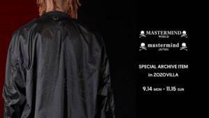 ZOZOVILLAでmastermindの限定アーカイブ販売企画 9月14日開催へ