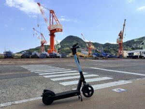BRJが佐世保重工業の造船所に次世代マイクロモビリティTOCKLEを納入