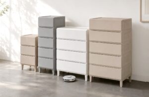 タンスのゲン、ほこりが入りにくいプラスチックチェストを発売
