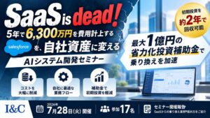 Irwin&coがSalesforce乗り換え支援を提供、補助金活用で開発費回収を短縮
