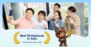 Salesforce、2026年版アジアの働きがいのある会社ランキングに選出