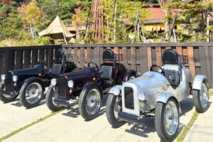ブレイズのEVクラシック、定山渓温泉街の観光レンタカーとして運用開始