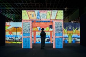 動き出す浮世絵展 AOMORIの来場者数が4万5千人を突破して閉幕