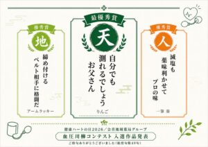 会喜地域薬局グループが血圧川柳の選考結果を発表 最優秀賞など決定