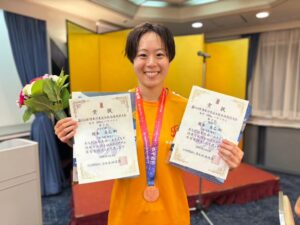 新潟医療福祉大学水泳部がインカレ女子100mバタフライで創部初の3名入賞を達成