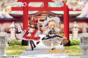 東方Projectの霊夢と魔理沙の完成品フィギュアがあみあみから2027年11月発売予定