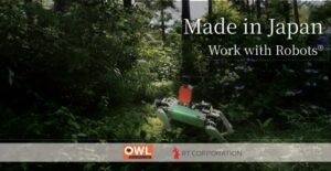 OWLとアールティ、四足歩行ロボと森林3次元計測の連携技術を展示会で初公開へ