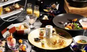 きたの風茶寮が果物の香りをテーマにした秋膳の提供を開始