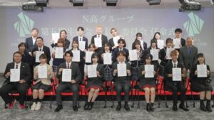N高グループが第五期生徒会を発足 新役員25名を任命し新生徒会長を発表