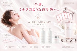 PLUREVO JAPAN、ボディケアブランドWHITE MILK SPAを展開へ