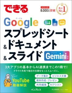 インプレス、Gemini対応のGoogle主要3アプリ解説書を9月15日発売へ