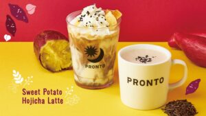 プロントが安納芋のドリンクや秋の新作パスタを9月29日よりカフェタイムで発売へ