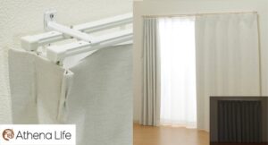 コメリ、すき間を塞ぐ「サイドまで覆えるカーテン」を発売