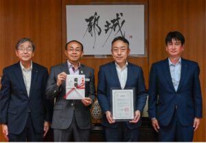 ハヤカワコーポレーションが都城市の子育て支援事業に企業版ふるさと納税で寄附