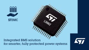 STマイクロエレクトロニクスがリチウム･バッテリ管理IC L9962を発表