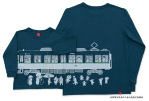 OJICOが京阪13000系モチーフの長袖Tシャツ発売へ 9月17日より先行販売