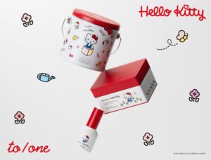 to/oneがハローキティと初コラボ　限定アイテムを10月23日より数量限定発売へ