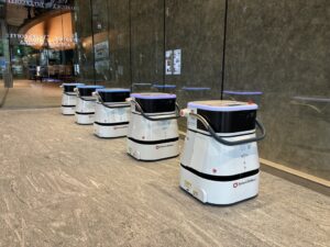 大和ライフネクスト、淀屋橋ゲートタワーに清掃ロボット5台を導入