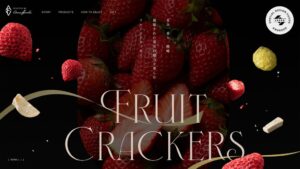 アライブ制作のFruit Crackers公式サイトが国際Webデザイン賞で4部門受賞
