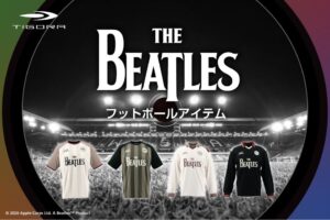 アルペン、TIGORAとTHE BEATLESのサッカーコレクションを展開