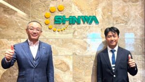 信和グループがアマチュアゴルファーの山田龍之介選手とスポンサー契約を締結