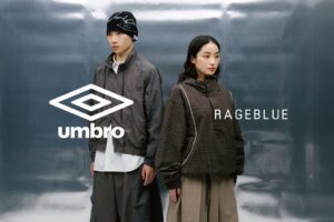 RAGEBLUEがumbroとコラボレーション 2026年10月2日より全店舗などで発売へ