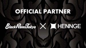 HENNGEがリコーブラックラムズ東京と契約継続 公式戦ウエア背面にロゴ掲出へ