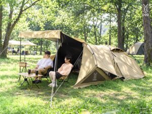 DODがワンタッチ2ルームテントのフタヘヤラクダテントを発売