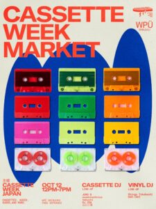 CASSETTE WEEK MARKET 2026が10月12日に新宿で開催へ