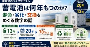 ジャパンブランディング、系統用蓄電池の寿命をテーマにしたウェビナーを10月開催へ
