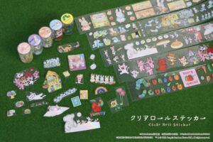 学研ステイフル、絵本デザインのクリアロールステッカー全5種を9月17日発売へ