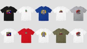 藤波俊彦の新作Tシャツ5種が登場 アメコミ調の不条理ヒーローを描く