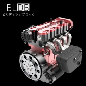 BLDB、水冷直列4気筒エンジン模型 ENJOMOR GS-L4 を発売