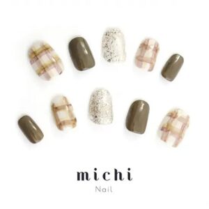 ミチネイルがゴールド×ブラウンマグネイルなど秋の新作ネイルチップを発売