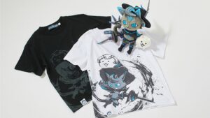 ポノス、にゃんこ大戦争の影傑ダークダルターニャのぬいぐるみとTシャツを発売