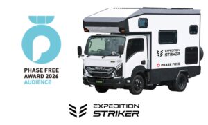 NTBのキャンピングカーがフェーズフリーアワード2026オーディエンス賞を受賞