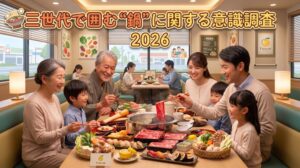物語コーポレーションが三世代の鍋調査 食べたい味1位はすき焼きで65.8%
