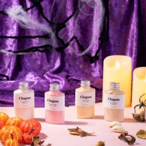 Chaponがハロウィン限定の天然精油入浴剤4本セットを数量限定で発売