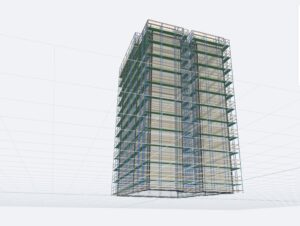 J.I developerがJ-smart足場図面に構造物検知の3Dモデリング機能公開
