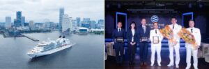 商船三井クルーズのMITSUI OCEAN SAKURAが就航 横浜港から船出
