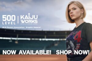 KAIJU WORKS、米国スポーツアパレル500 LEVELの公式商品を国内販売へ