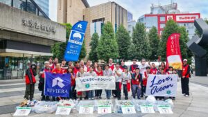 リビエラ未来創りプロジェクトが池袋駅西口で街クリーン活動を開催