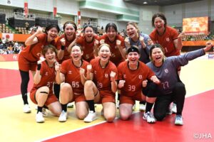 ハンドボール女子日本代表がウズベキスタンに43-12で大勝 2連勝で首位に浮上