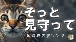 東京アニマルレスキューが地域猫応援ソング2作品をYouTubeで公開
