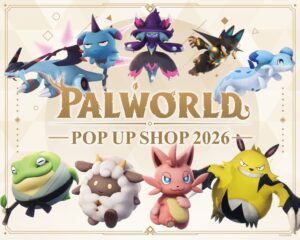 パルワールドの限定ショップが渋谷モディで2026年9月26日から開催へ