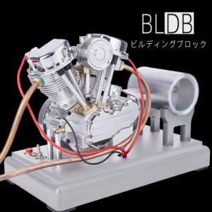 BLDB、9cc実働エンジンFG-VT9に金属製台座付きセットを追加