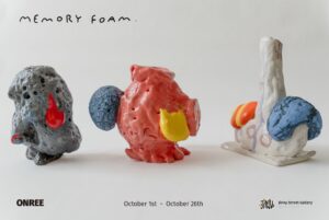 渋谷区神宮前でOnreeの個展Memory Foamが2026年10月に開催へ